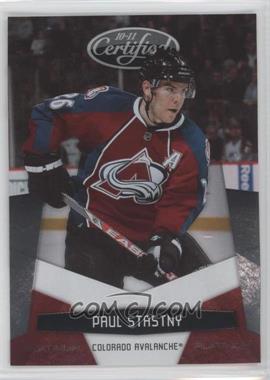 2010-11 Certified - [Base] - Platinum Red #41 - Paul Stastny /999