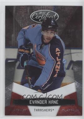 2010-11 Certified - [Base] - Platinum Red #6 - Evander Kane /999