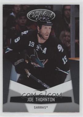 2010-11 Certified - [Base] #121 - Joe Thornton