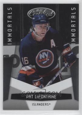 2010-11 Certified - [Base] #162 - Immortals - Pat LaFontaine /500