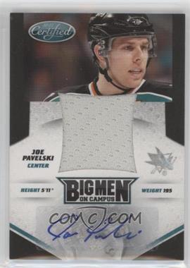 2010-11 Certified - Big Men on Campus Materials - Prime Signatures #1 - Joe Pavelski /5