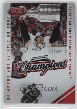 2010-11 Certified - Certified Champions - Mirror Red #7 - Sidney Crosby /250