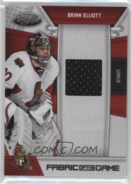 2010-11 Certified - Fabric of the Game #BE - Brian Elliott /250