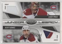 Carey Price, Scott Gomez #/5