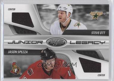 2010-11 Certified - Junior Legacy Combos Materials #12 - Steve Ott, Jason Spezza /250