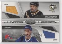 Bryan Trottier, Joe Sakic #/50