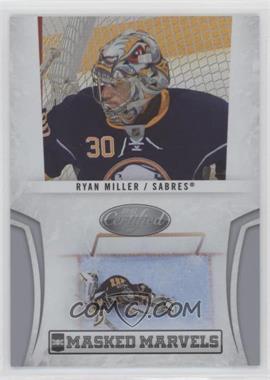 2010-11 Certified - Masked Marvels #4 - Ryan Miller /500