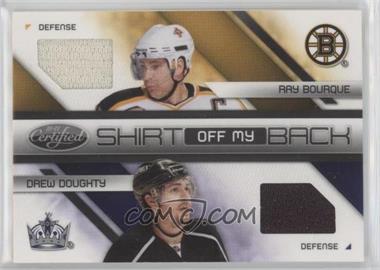 2010-11 Certified - Shirt Off My Back Combos #BD - Ray Bourque, Drew Doughty /250