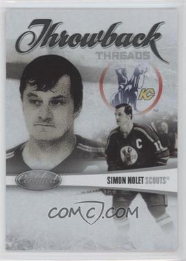 2010-11 Certified - Throwback Threads #7 - Simon Nolet /500