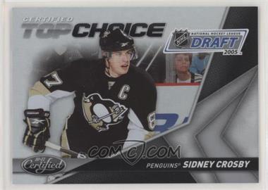 2010-11 Certified - Top Choice #5 - Sidney Crosby /500