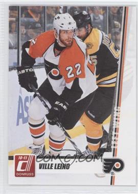 2010-11 Donruss - [Base] #250 - Ville Leino