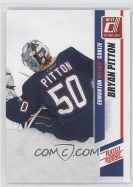 2010-11 Donruss - [Base] #276.1 - Rated Rookie - Bryan Pitton