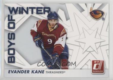 2010-11 Donruss - Boys of Winter #3 - Evander Kane