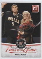 Willa Ford (Posed with Mike Modano)