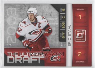 2010-11 Donruss - The Ultimate Draft #2 - Eric Staal