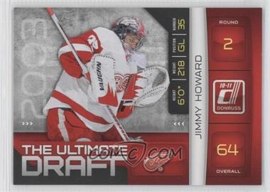 2010-11 Donruss - The Ultimate Draft #23 - Jimmy Howard