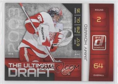 2010-11 Donruss - The Ultimate Draft #23 - Jimmy Howard