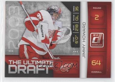 2010-11 Donruss - The Ultimate Draft #23 - Jimmy Howard