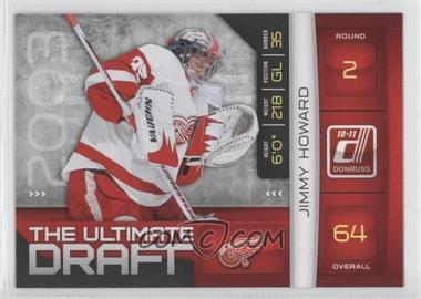 2010-11 Donruss - The Ultimate Draft #23 - Jimmy Howard