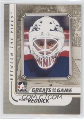 2010-11 In the Game Between the Pipes - [Base] #177 - Pokey Reddick