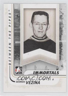 2010-11 In the Game Between the Pipes - [Base] #193 - Georges Vezina