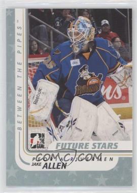 2010-11 In the Game Between the Pipes - [Base] #60 - Jake Allen