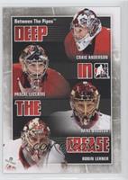 Craig Anderson, Pascal Leclaire, Mike Brodeur, Robin Lehner