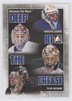 Roberto Luongo, Cory Schneider, Tyler Weiman, Eddie Lack