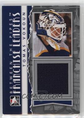 2010-11 In the Game Between the Pipes - Franchise Leaders - Silver #FL-17 - Tomas Vokoun /29 [EX to NM]