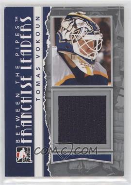 2010-11 In the Game Between the Pipes - Franchise Leaders - Silver #FL-17 - Tomas Vokoun /29 [EX to NM]