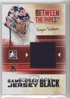 2010-11 In the Game Between the Pipes - Game-Used - Black Jersey Spring Expo #M-63 - Semyon Varlamov /1