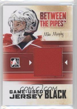 2010-11 In the Game Between the Pipes - Game-Used - Black Jersey #M-43 - Mike Murphy /120