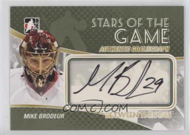 2010-11 In the Game Between the Pipes - GoalieGraphs #A-MIB - Mike Brodeur