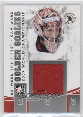 2010-11 In the Game Between the Pipes - Golden Goalies - Silver Spring Expo #GG-20 - Cam Ward /1