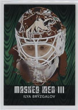 2010-11 In the Game Between the Pipes - Masked Men III - Emerald #MM-19 - Ilya Bryzgalov /340