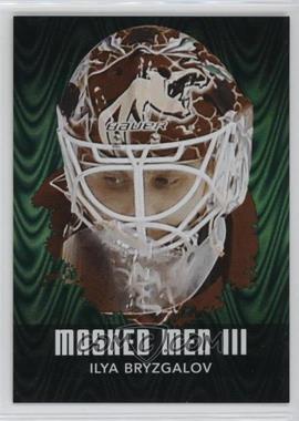 2010-11 In the Game Between the Pipes - Masked Men III - Emerald #MM-19 - Ilya Bryzgalov /340