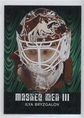 2010-11 In the Game Between the Pipes - Masked Men III - Emerald #MM-19 - Ilya Bryzgalov /340