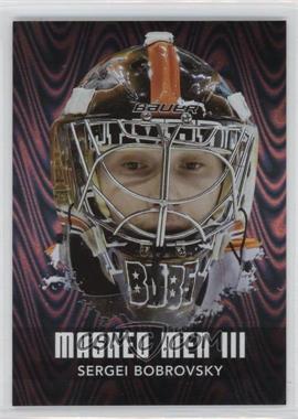 2010-11 In the Game Between the Pipes - Masked Men III - Silver #MM-47 - Sergei Bobrovsky /100