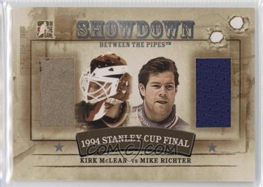 2010-11 In the Game Between the Pipes - Showdown - Silver #SD-03 - Kirk McLean, Mike Richter