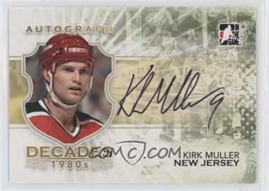 2010-11 In the Game Decades 1980s - Autographs #A-KMU - Kirk Muller