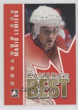 2010-11 In the Game Decades 1980s - Canada's Best #CB-05 - Mario Lemieux