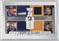 Esa Tikkanen, Grant Fuhr, Andy Moog, Ray Bourque #/30