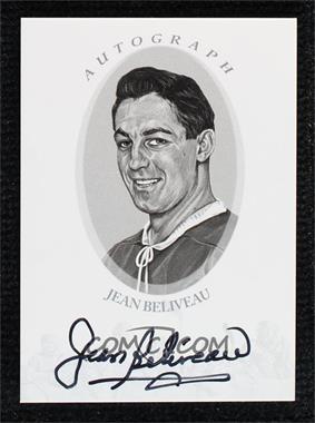 2010-11 In the Game Enshrined - Autographs - Silver #A-JB.1 - Jean Beliveau