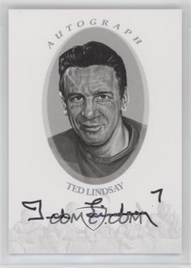 2010-11 In the Game Enshrined - Autographs - Silver #A-TL - Ted Lindsay