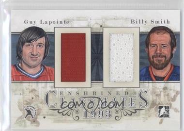 2010-11 In the Game Enshrined - Classmates - Black #CM-70 - Guy Lapointe, Billy Smith /19