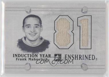 2010-11 In the Game Enshrined - Induction Year - Silver #IY-45 - Frank Mahovlich /9