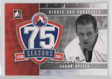 2010-11 In the Game Heroes and Prospects - AHL 75th Anniversary #AHLA-13 - Jason Spezza