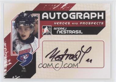 2010-11 In the Game Heroes and Prospects - Autographs #A-AN - Andrej Nestrasil