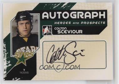 2010-11 In the Game Heroes and Prospects - Autographs #A-CS - Colton Sceviour