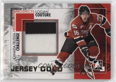 2010-11 In the Game Heroes and Prospects - Canada/Russia Challenge Game-Used - Gold Jersey Spring Expo #CRM-35 - Logan Couture /1